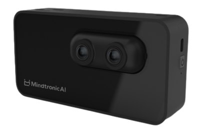OMNI dual-lens edge AI device